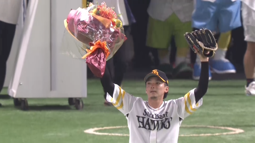 9回表・H東浜巨 マダックスのノーヒットノーランを達成!!