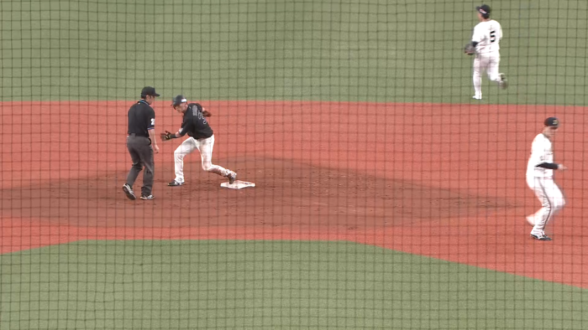 8回表・M高部瑛斗 本日3盗塁!! 俊足を生かして盗塁を決める!!