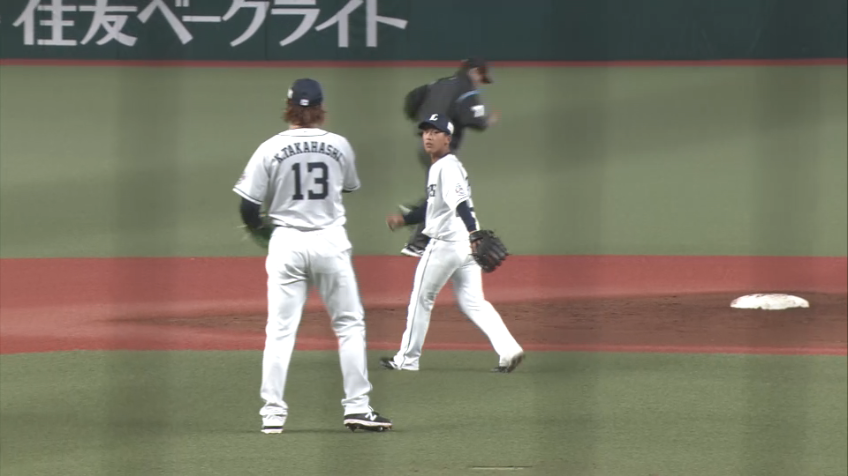 4回表・L滝澤夏央 ショートで軽快な守備を魅せる‼