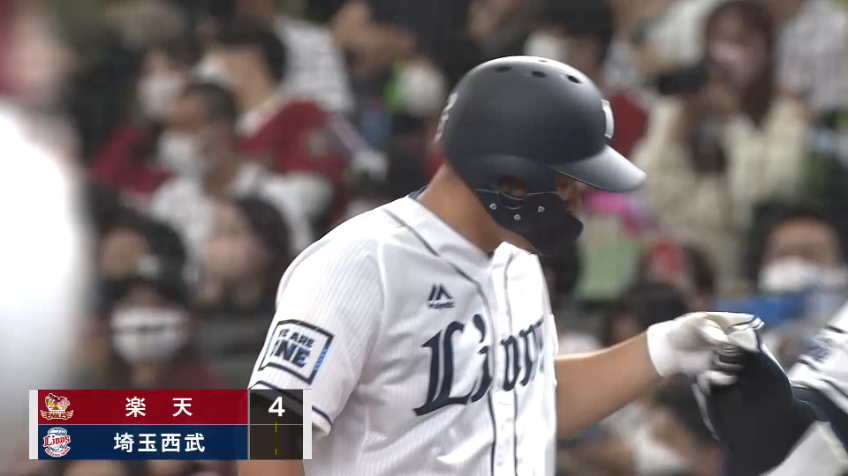 7回裏・L川越誠司 今季初打点!! タイムリーヒットを放ち1点を返す!!