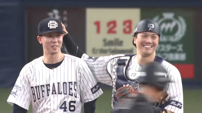 9回表・B本田仁海 最終回を3人で抑え、プロ初セーブ!!