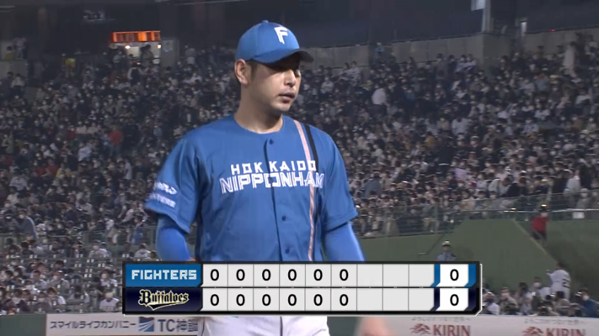 6回裏・F加藤貴之 安定感抜群の投球で流れを渡さない!!