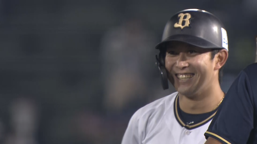 8回裏・B西野真弘 代打起用に応えるタイムリーヒット!!