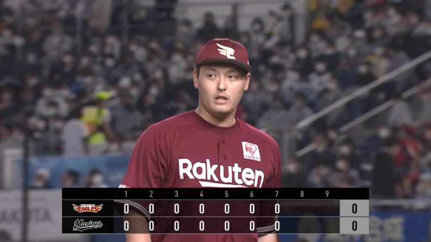 7回裏・E安樂智大 ピンチを招くも相手打者のバットをへし折り内野ゴロに打ち取る!!