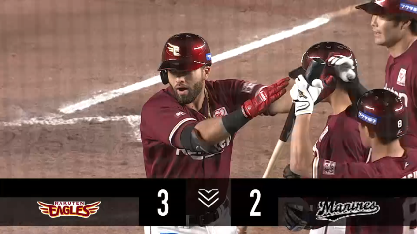 7回表・Eマルモレホス 文句なしの一発!! 点差を広げるグランドスラム!!