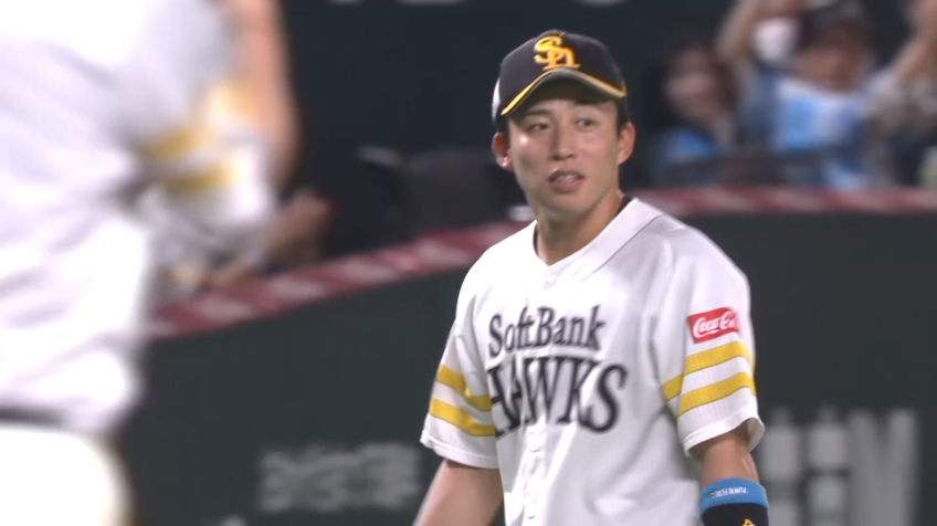 2回表・H野村勇 痛烈な当たりでグラブを弾くも、強肩でアウトをもぎ取る!!