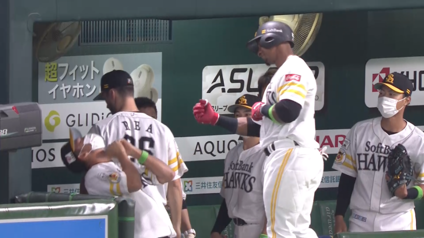 5回裏・Hグラシアル ライトスタンド一直線!! 第2号ソロホームランで突き放す!!