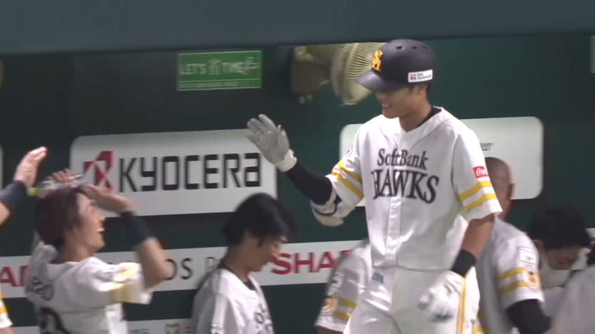 4回裏・H渡邉陸 止まらない!! レフトへ2打席連発のソロホームラン!!