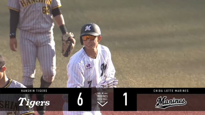 9回裏・M福田秀平 センターへタイムリーヒットを放つ!!