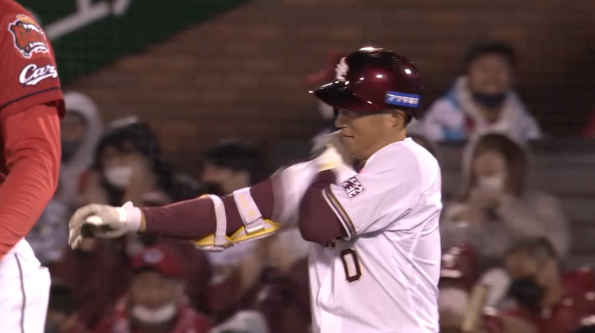 6回裏・E小深田大翔 本日2本目のヒットを放ちチャンスを演出!!