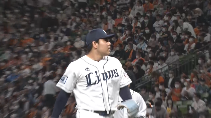 8回表・L平良海馬 本日も3者凡退!! 2奪三振の好リリーフ!!