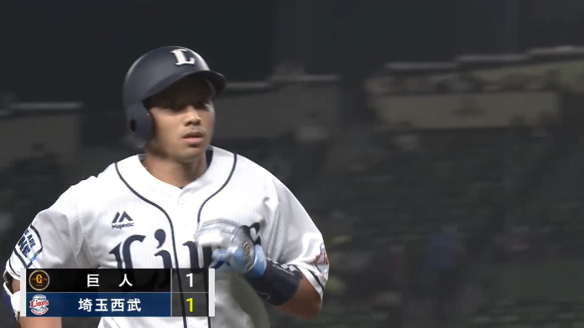 3回裏・L呉念庭 同点に追い付くライトへの犠牲フライを放つ!!