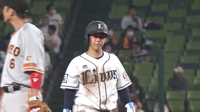 3回裏・L滝澤夏央 相手の隙を突いて2塁を陥れる好走塁!!