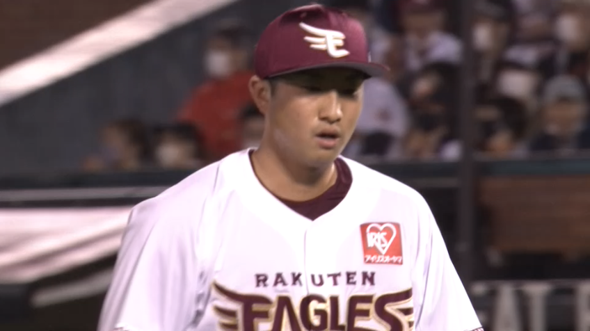 8回表・E西垣雅矢 最後は力のある直球!! 1イニングを3者凡退に抑える!!