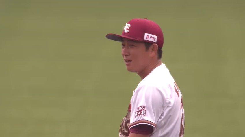 5回表・E川島慶三 攻守で躍動!! 二遊間への打球にダイビングキャッチ!!