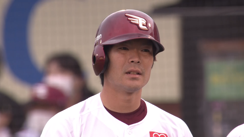 7回裏・E島内宏明 チャンスを逃さない!! センターへタイムリーヒットを放った!!