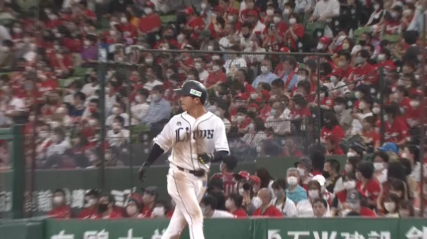 6回裏・L平沼翔太 移籍後初の猛打賞でスタメン起用に応える!!
