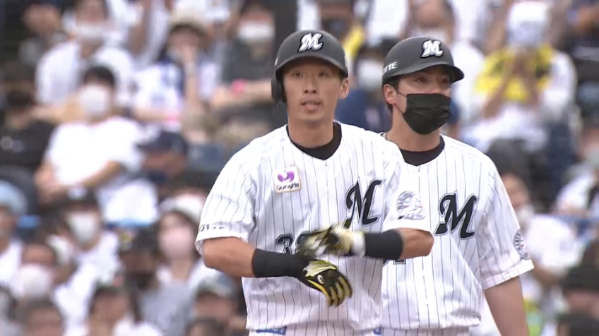 6回裏・M高部瑛斗 華麗なセーフティバントを決める!!