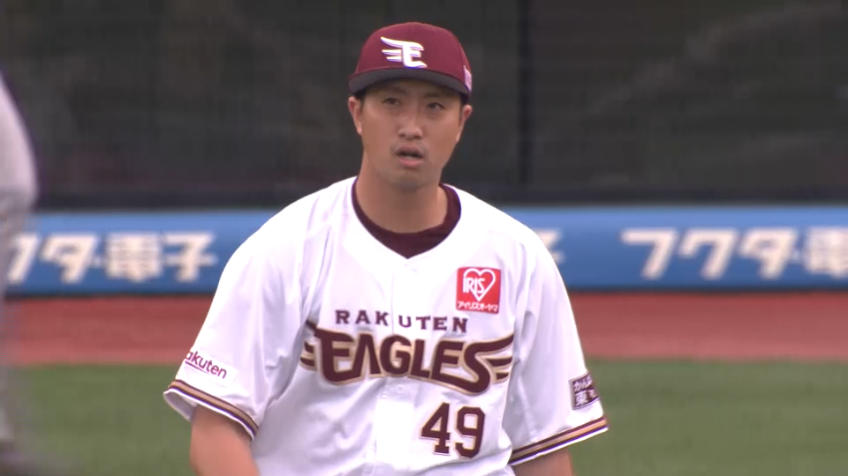 9回表・E西垣雅矢 G岡本和真から空振り三振を奪う!!