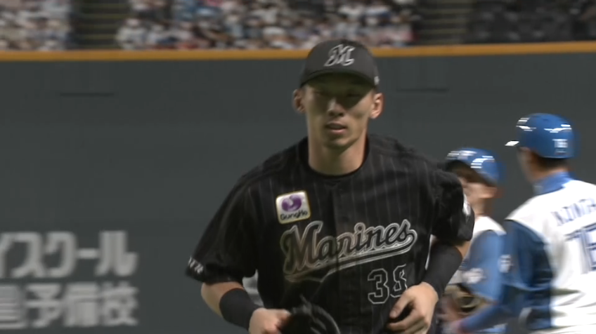 4回裏・M高部瑛斗 レーザービーム!! 生還を許さない好返球をみせる!!