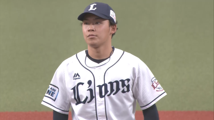 7回表・L水上由伸 好フィールディングでゲッツーを奪う!!