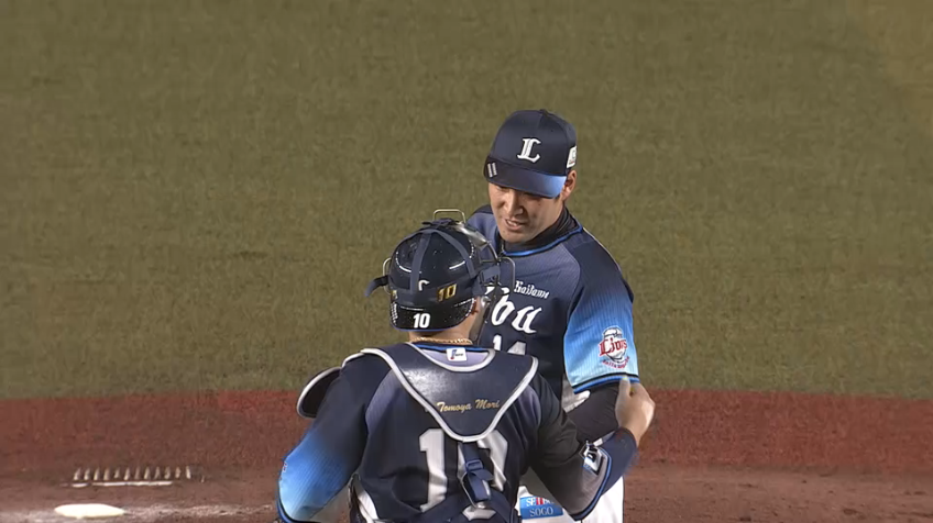 9回裏・L増田達至 今季いまだに1失点のみ!! 最後は守護神が危なげなく抑えてチームは2連勝!!
