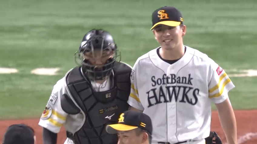 9回表・H大関友久 今季2度目の完封勝利!! 102球6奪三振無四球の快投を見せた!!