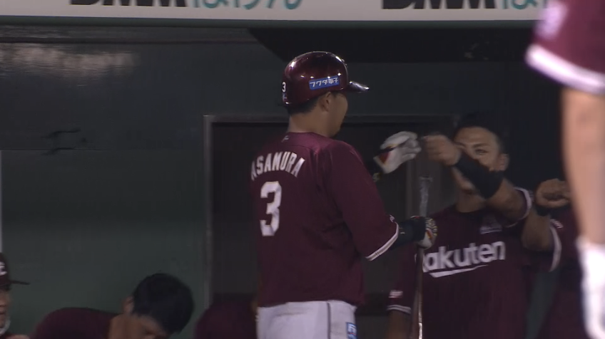 9回表・E浅村栄斗 2者連続となる一発!! 第13号ソロホームラン!!