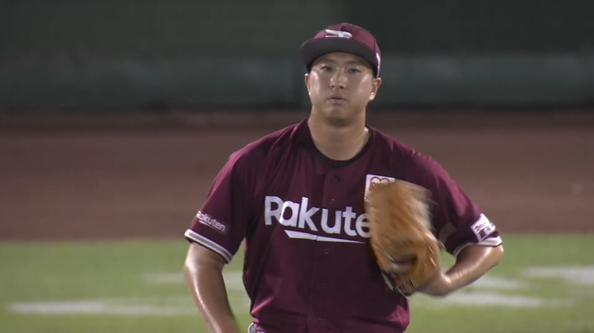 8回裏・E西垣雅矢 落差の大きいフォークで2者連続三振を奪う!!