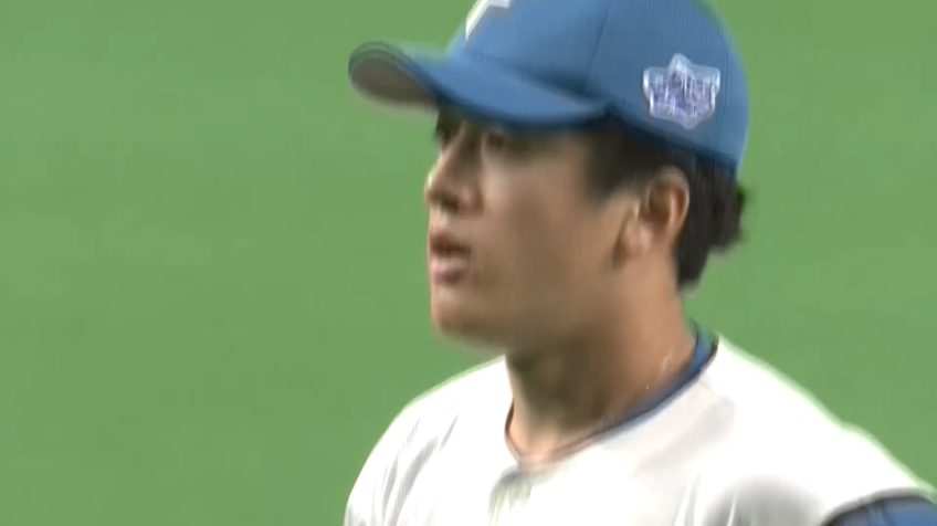 8回表・F北山亘基 ピンチで空振り三振を奪って無失点リリーフ!!