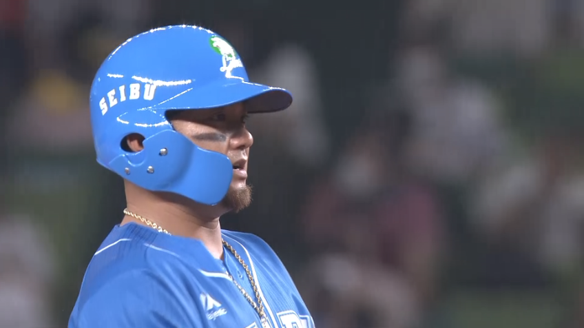 3回裏・L森友哉 初球を狙いすました同点タイムリー2ベースヒット!!