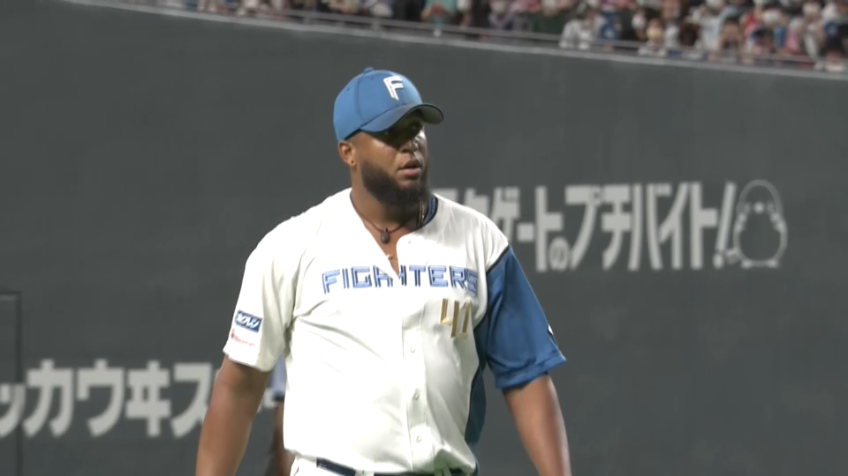 6回表・Fロドリゲス 今季初登板で3奪三振無失点に抑える好リリーフ!!
