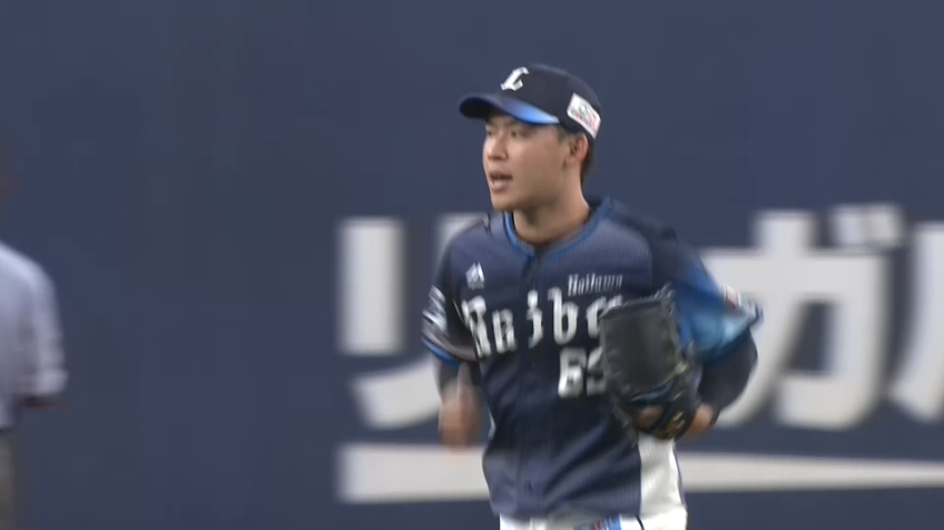 7回裏・L水上由伸 一打同点のピンチを招くも無失点に抑える!!