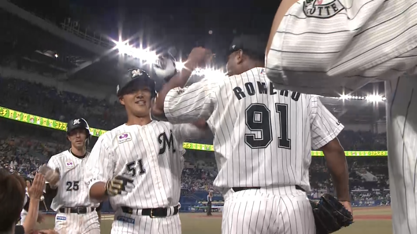 4回裏・M山口航輝 持ち前のパワーを豪快に披露する2ランホームラン!!