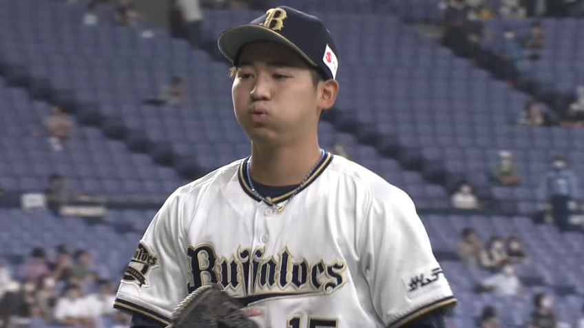 6回表・B椋木蓮 プロ初登板初先発のマウンドで6回94球2安打7奪三振無失点のピッチング!!