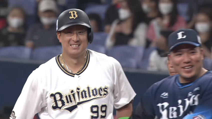 7回裏・B杉本裕太郎 三遊間を抜ける2点タイムリーヒットで本日3打点の活躍!!