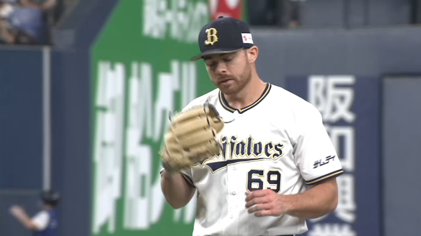 9回表・Bビドル 2回4奪三振の好投を見せる!!