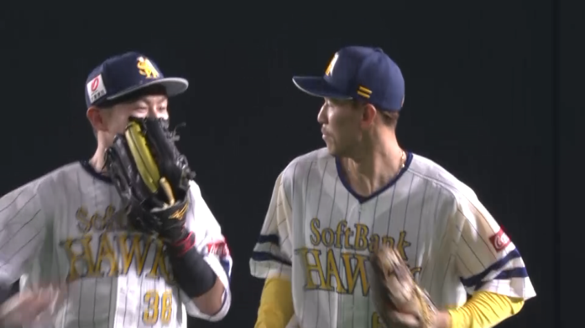 2回表・H三森大貴 後方の打球を好捕し、ヒットを許さない!!