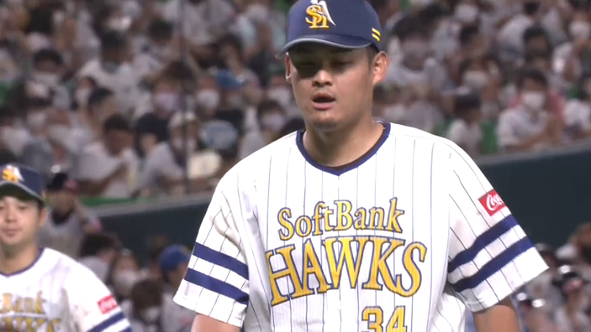 8回表・H椎野新 吠えた!! 見逃し三振を奪い、回跨ぎでの好リリーフを見せる!!