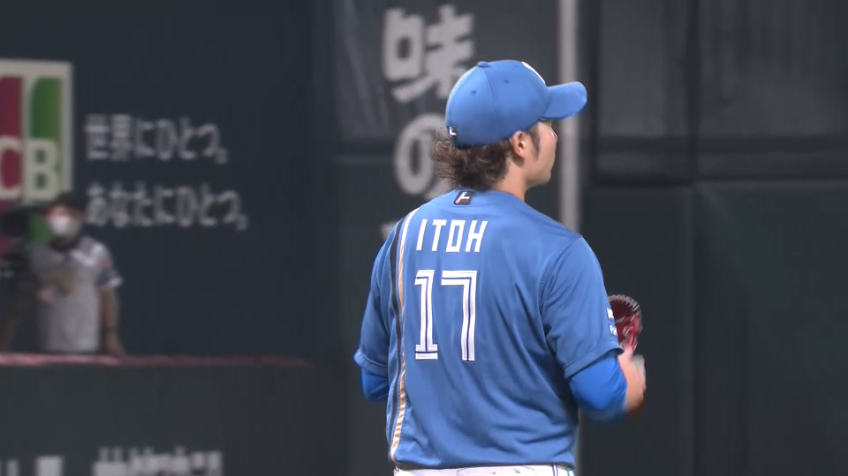 3回裏・F伊藤大海 超反応!! 好フィールディングで俊足ランナーの出塁を許さない!!