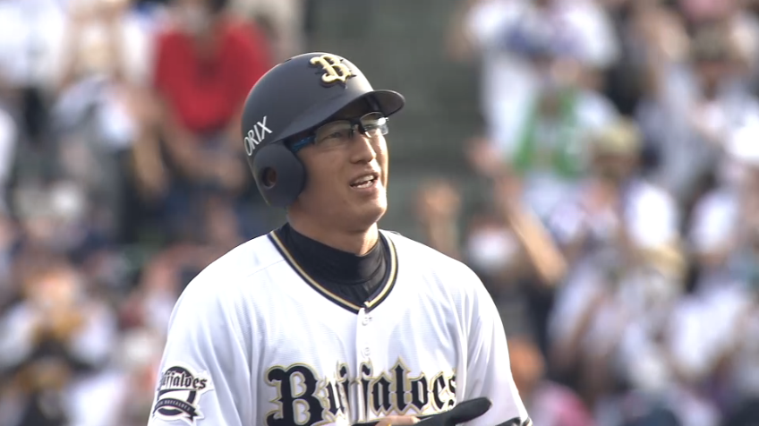 5回裏・B石岡諒太 移籍後初ヒットは鮮やかなスタンディングダブル!!