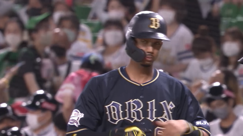 5回表・B宗佑磨 本日2本目のタイムリーヒット!! またもやセンターへ打ち返す!!