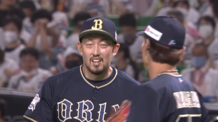 9回裏・B平野佳寿 同点のピンチを切り抜けた!! 最終回を無失点に抑える好投!!