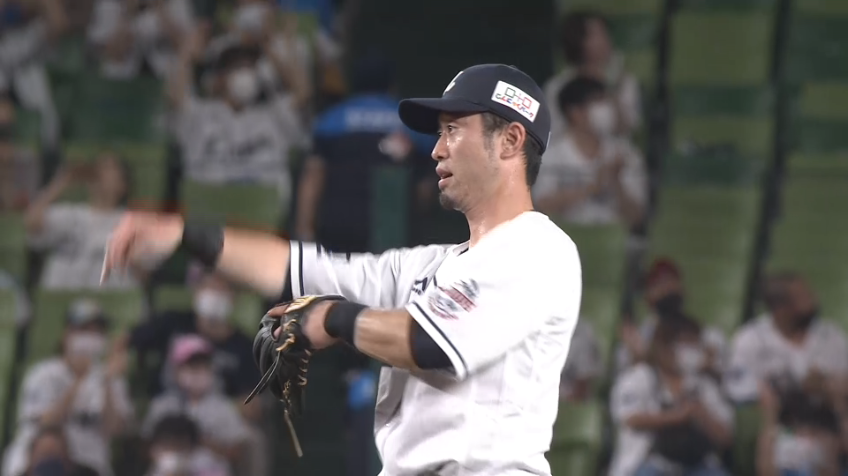 5回表・L外崎修汰 華麗なダイビングキャッチ!!