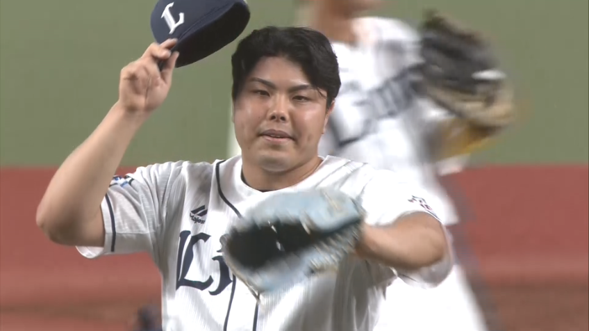 9回裏・L平良海馬 三振で試合を締めくくる!!