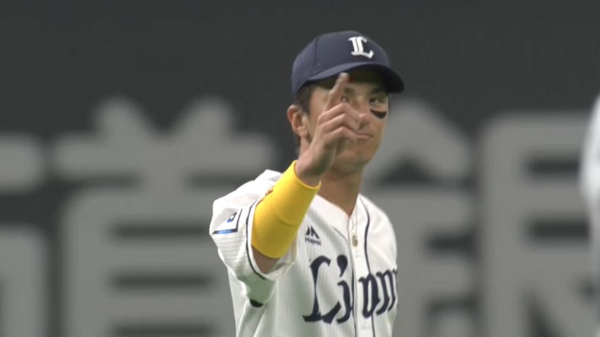 1回裏・L山田遥楓 ジャンピングキャッチで先頭打者の出塁を許さない!!