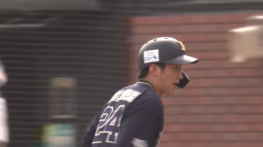 5回表・B紅林弘太郎 詰まりながらも2点タイムリーヒットを放つ!!