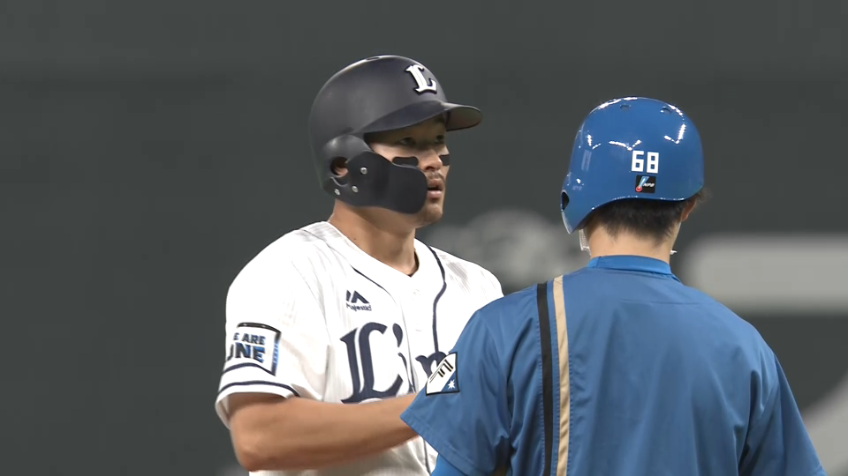 6回表・L川越誠司 勝ち越しの2点タイムリー2ベースヒットを放つ!!