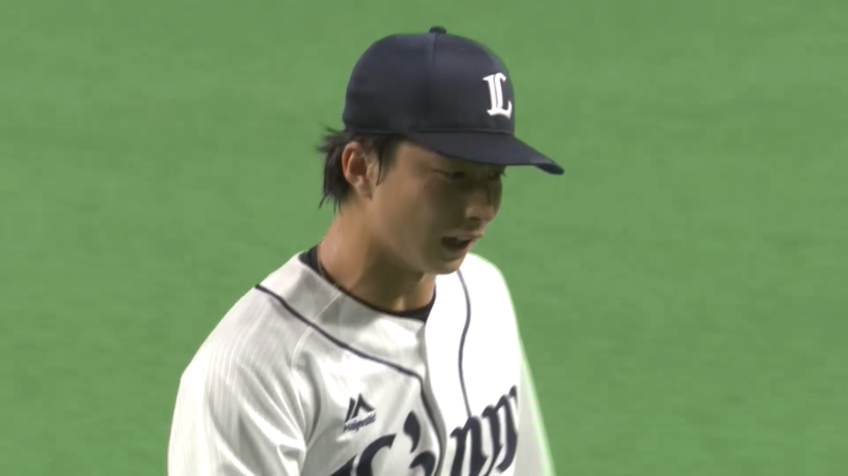 6回裏・L森脇亮介 ピンチの場面で空振り三振を奪う!!