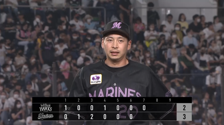 7回表・M東條大樹 抜群の安定感!! 3者凡退に抑える完璧な投球!!